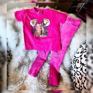 🫎 Funny Child's Banff Alberta Set with Moving  Moose Design 🫎